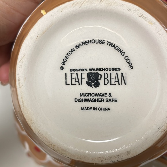 Set of 6 Gingerbread Man Figural Mugs, 18 Oz. - Picture 3 of 12